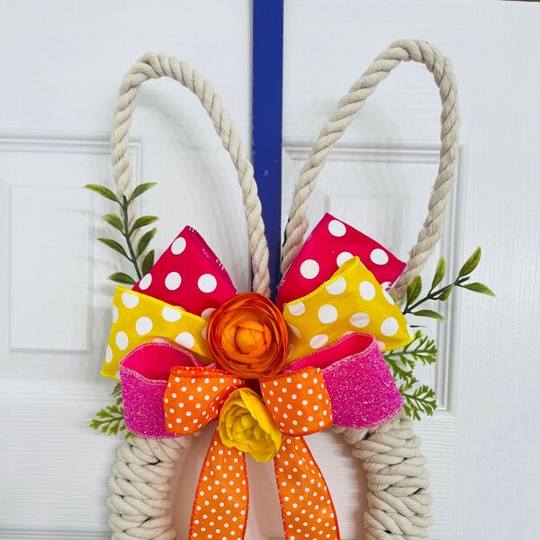 Easter Rope Rope Bunny - Etsy