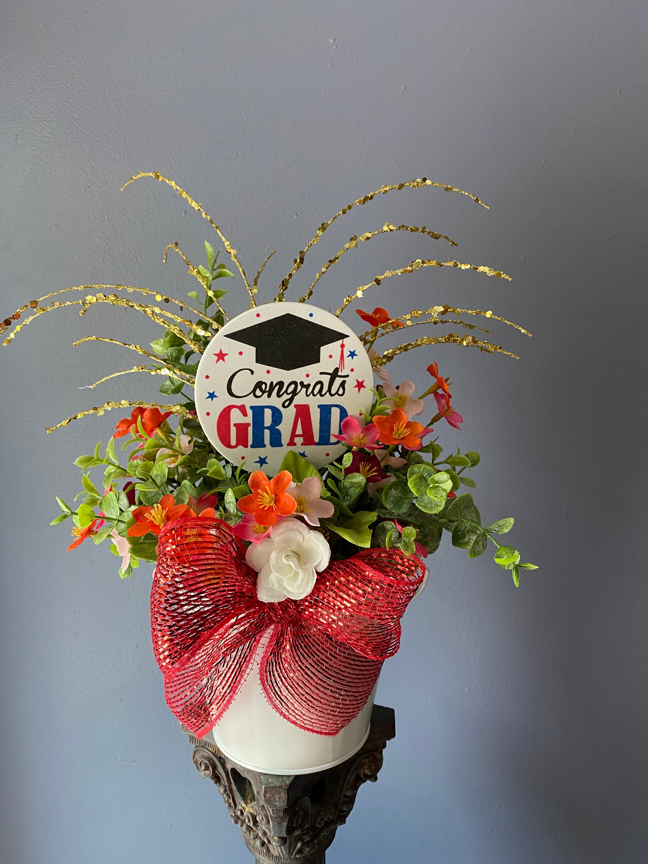 Graduation Floral Arrangement/Congrats Etsy