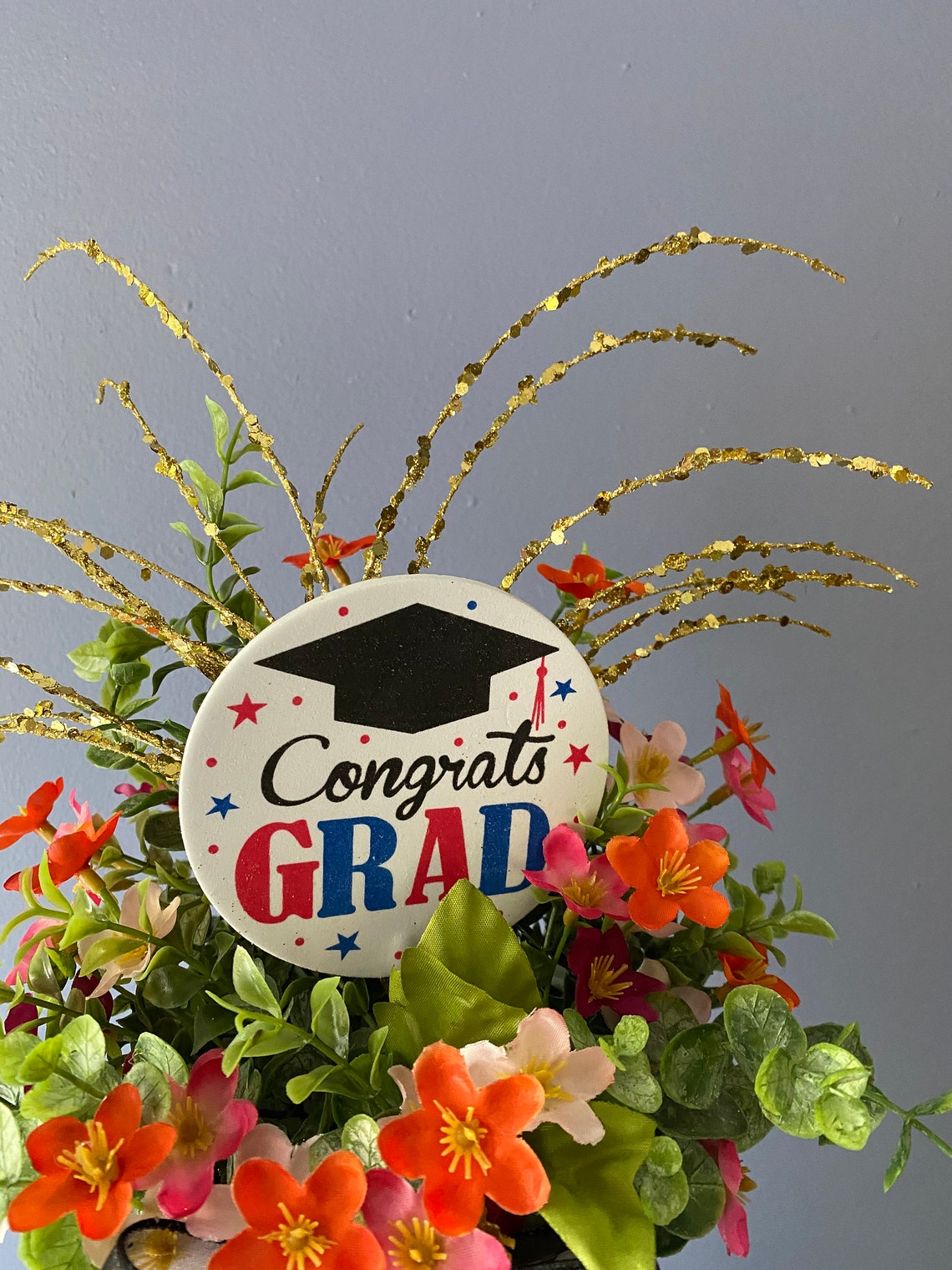 Graduation Floral Arrangement/Congrats Etsy