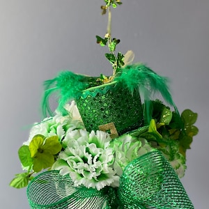 St Patrick’s Day Hats and Flowers Arrangement