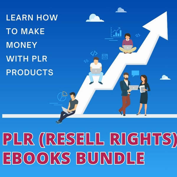 PLR Over 150 Premium PLR eBooks Pack Collection | Learn how to make money with PLR Products | eBooks Bundle | Lifetime Access