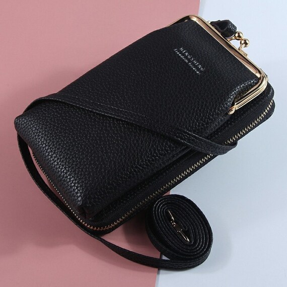 Womens Leather Small Crossbody Bag Mobile Phone Purse/wallet Etsy UK