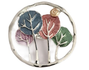 Magnetic Brooch in the Abstract Tree design - 6 Colours to choose from| So Feminine, For Weddings, Engagements, Proms or for any occasion..!