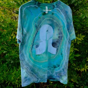 Pretty Lights Batik Ice Dye T Shirt - One of a Kind Merch for Music Festivals