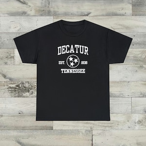 Decatur, Tennessee College Style Tee
