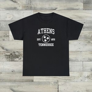 Athens, Tennessee College Style Tee
