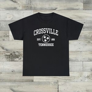 Crossville, Tennessee College Style Tee