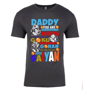 Daddy Dragon ball|Birthday|Gift|Shirt|Custom|Tee|Best Dad|Fathers day