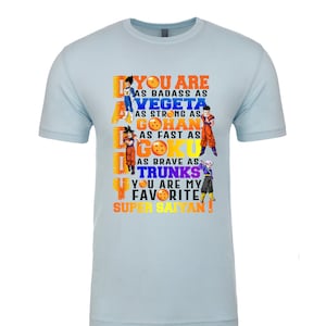 Daddy Super Saiyan ball|Birthday|Gift|Shirt|Custom|Tee|Best Dad|Fathers day