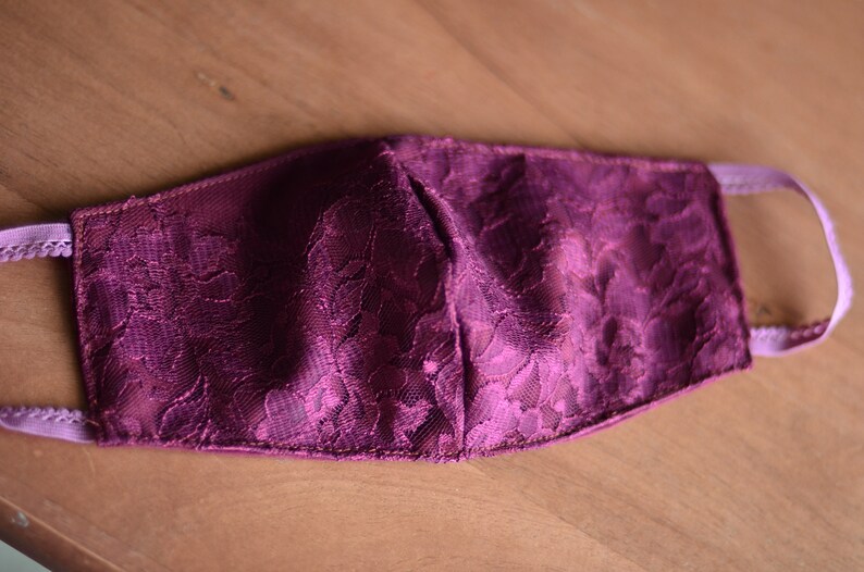Handmade Lace Face Mask With a Layer / Soft Breathable and Etsy