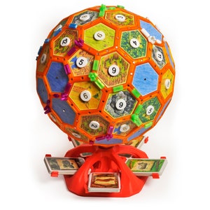 Globo catan. Impreso en 3D. Solo archivos 3D.