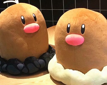 alolan diglett plush