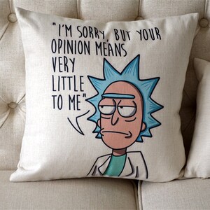Rick and Morty Cromulon head pillow Rick and Morty Cromulon head pillow