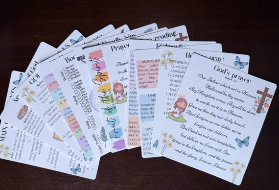 Bible Tip-in Insert | Scripture Notes for Study (Physical Product) | 12 Bible inserts