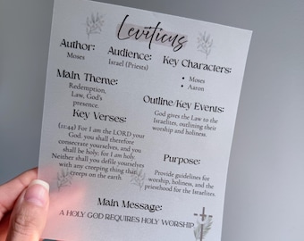 Printable Bible Tip-In study pages designed for NKJV Bible readers.