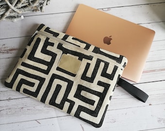 Macbook I Pad Tasche Labyrinth  11 Zoll 13 Zoll