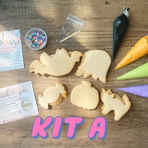 Halloween Cookie Decorating Kit: DIY Zoom Activity