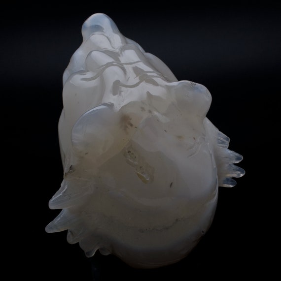 瑪瑙と水晶で彫られた虎 - Etsy 日本