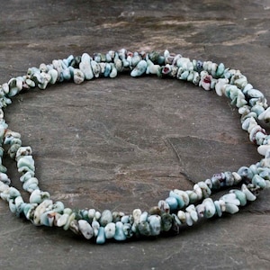 Larimar Chip Necklace