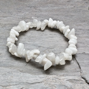 Braccialetto moonstone chip