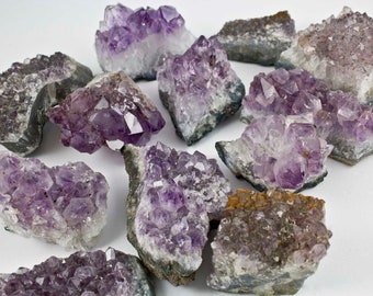 Raw Amethyst Druzy Cluster
