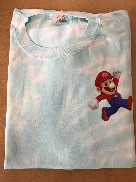 Mario Tie Dye T-shirt | Etsy België