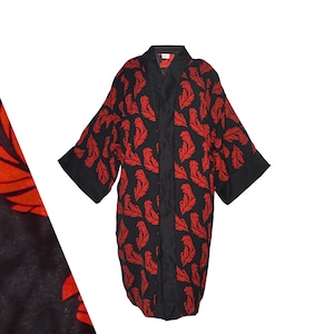 Red Leaf Kimono