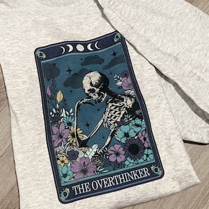 The Overthinker Sweatshirt-Oversized Sweatshirt-Mental Health Sweatshirt-Mental Health Awareness