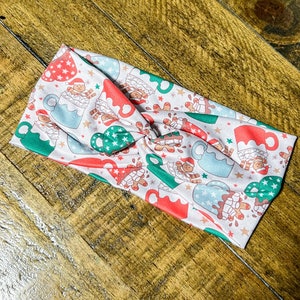 Gingerbread Headband-Cute Headband-Skeleton Headband-Floral Skull-Soft Headband