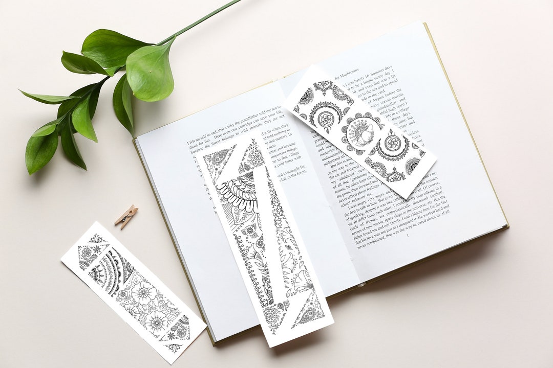 Bookmark Digital Download - Etsy