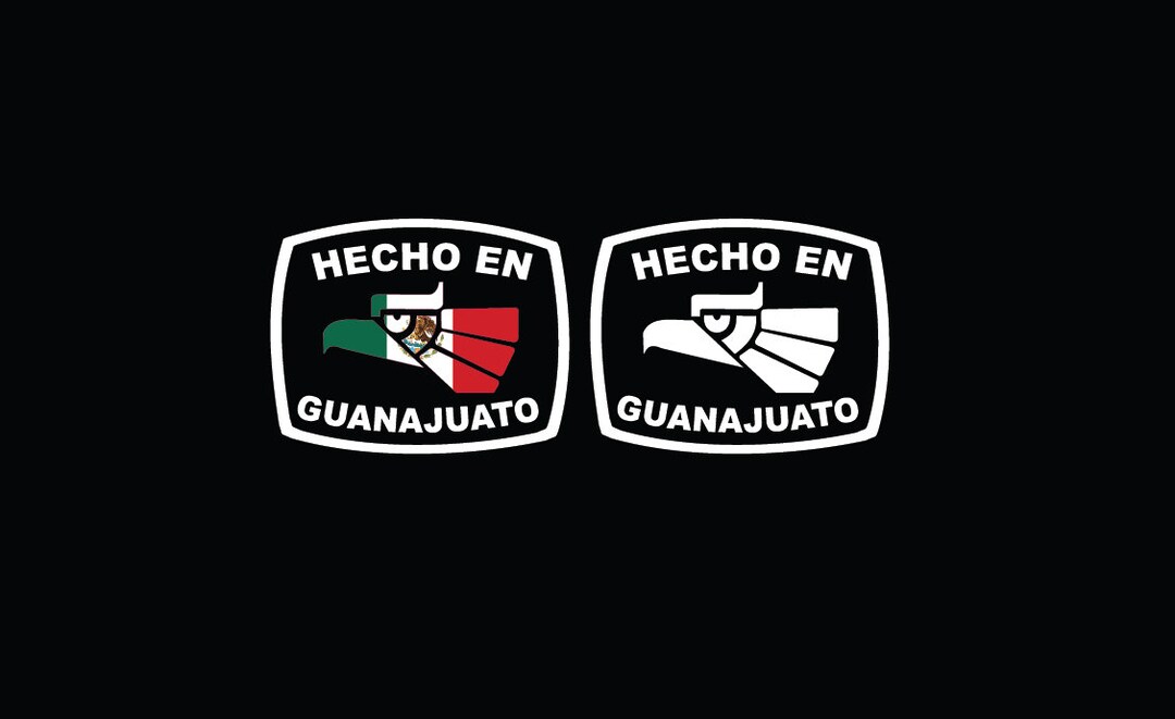 Gto Letters Hecho En Guanajuato Letters Decal Car Window Laptop Vinyl Sticker ...