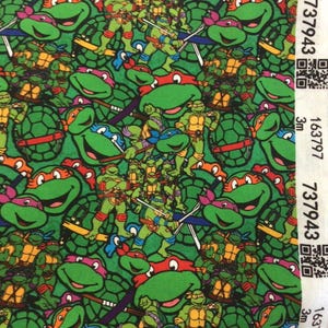Tmnt fabric Teenage mutant ninja turtle fabric