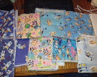 Baby Belle Au - Have you got your bluey orders in? We currently have these  4 bluey fabrics available for custom orders!