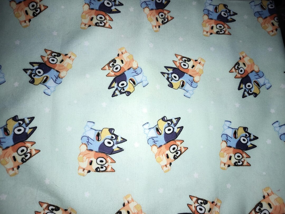 Bluey Fabric Flannel 27in X 40 - Etsy