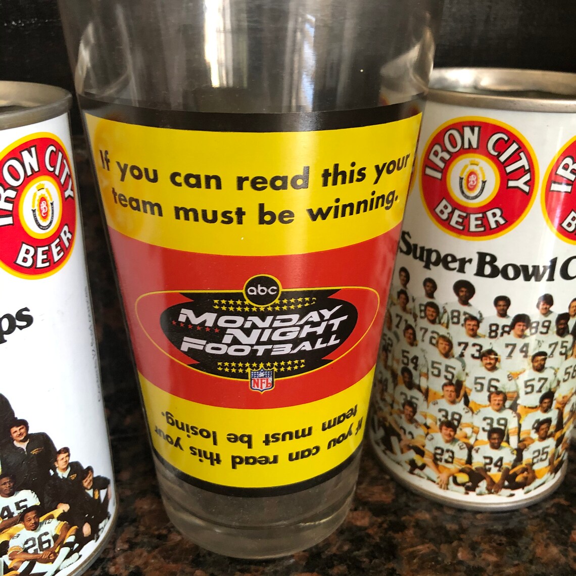 Iron City Beer Can Pittsburgh Steelers Pennsylvania Lot 4 Etsy