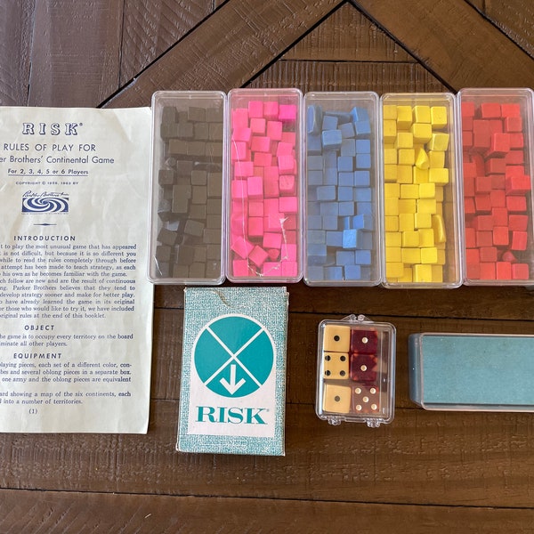 Risk Pieces Etsy