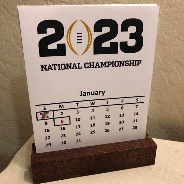 Sports Calendar Etsy