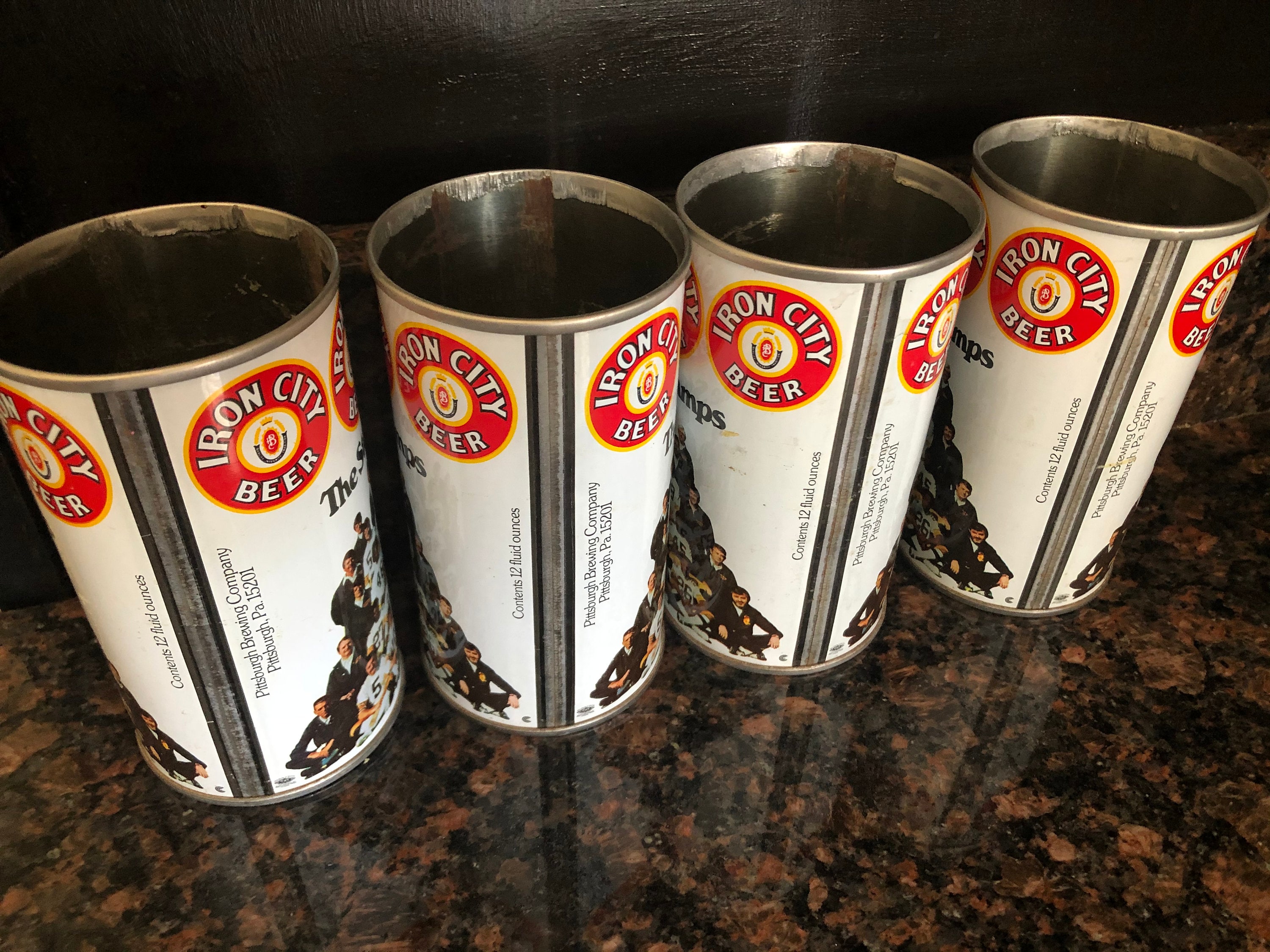 Iron City Beer Can Pittsburgh Steelers Pennsylvania Lot 4 Etsy