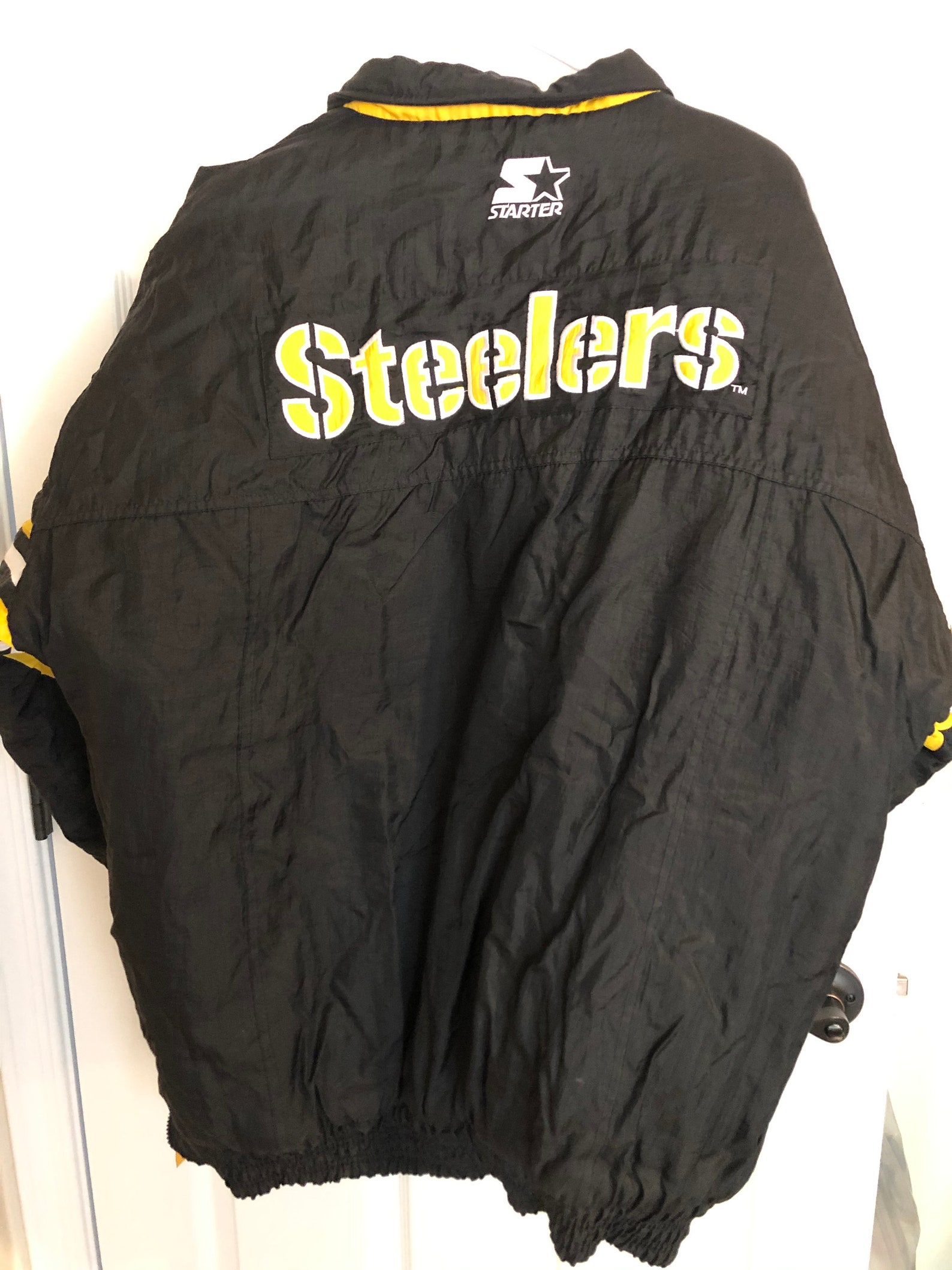 Vintage 90's Starter Pittsburgh Steelers Pro Line Jacket Etsy