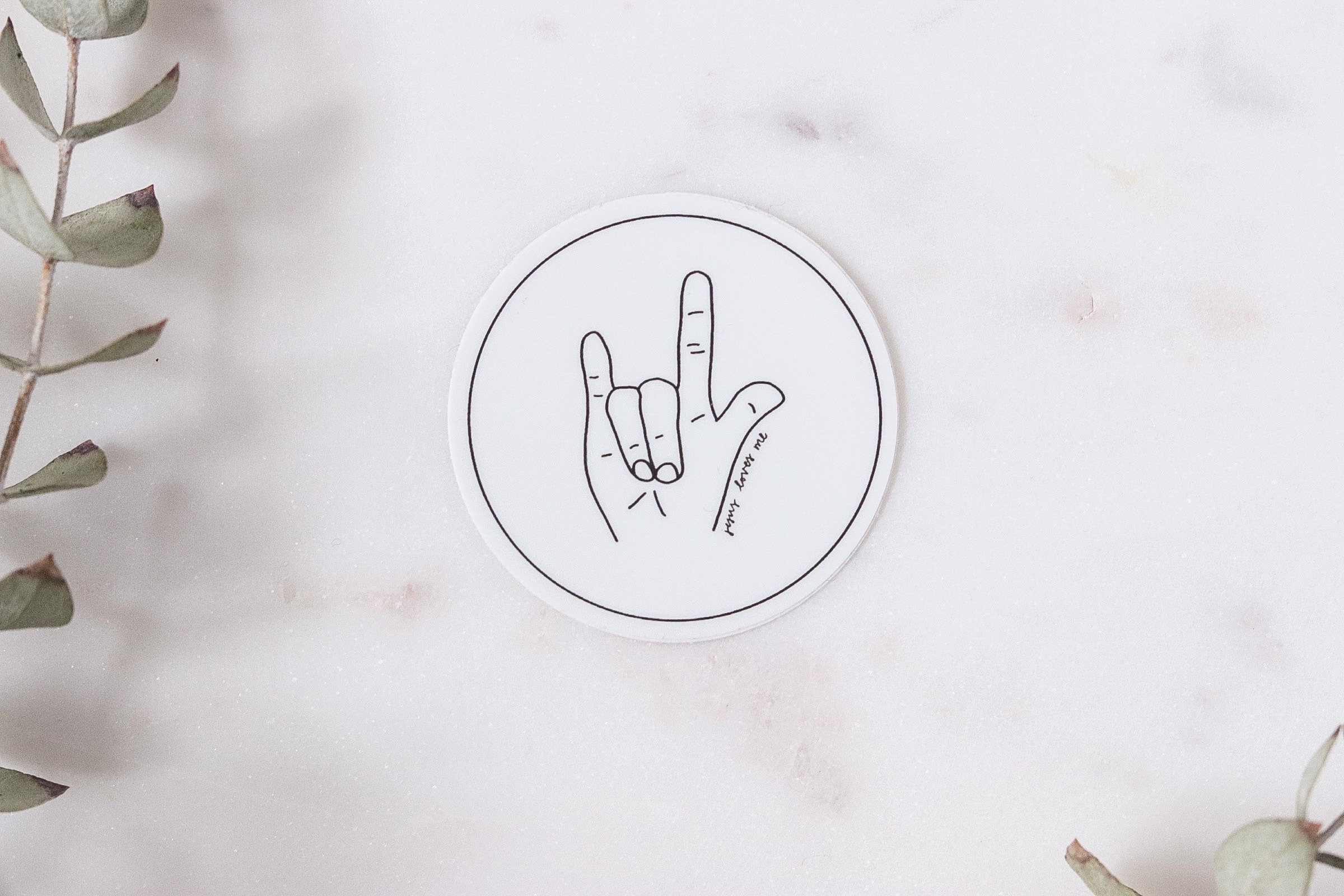 Jesus Loves Me ASL Sign Language Sticker Christian | Etsy