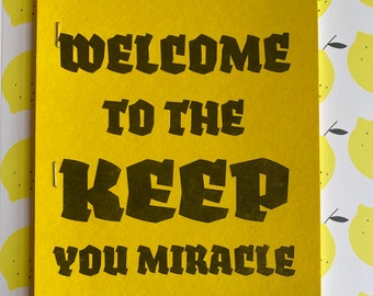 Welcome to the Keep, You Miracle: Neural Network Poetry Zine