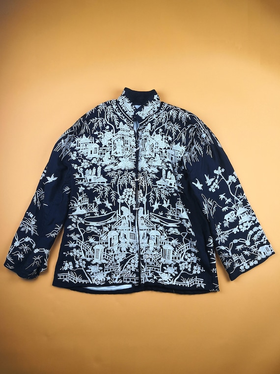 1930's Silk Chinese Patterned Jacket