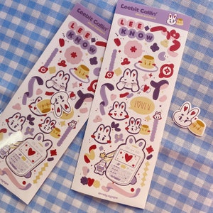 Leebit Callin' - Stickerbogen