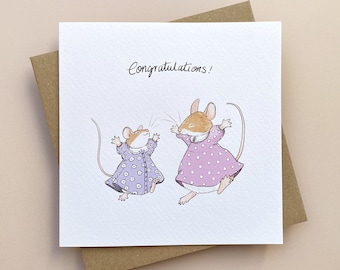 Congratulations! Card | You Smashed It | Well Done | Congrats | Good Job