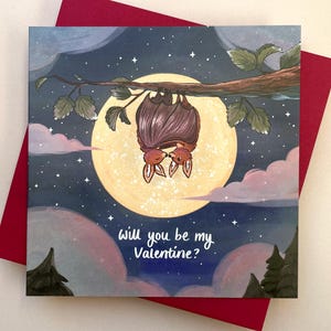 ¿Quieres ser mi Valentín? Tarjeta / Tarjeta de aniversario / Tarjeta romántica / Tarjeta personalizada / Tarjeta de "Te amo" / Tarjeta de feliz aniversario