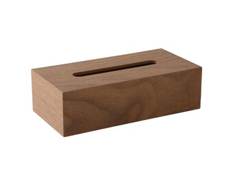 Decoupage Box Unfinished Wood Box Unpainted Decoupage Box Square Wooden Tissue Box Plain Wood Tissue Box