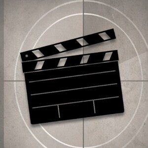 Movie Clapperboard SVG Clapboard Decal clipart Download cut with Sillhouette or Cricut Vinyl Cutter