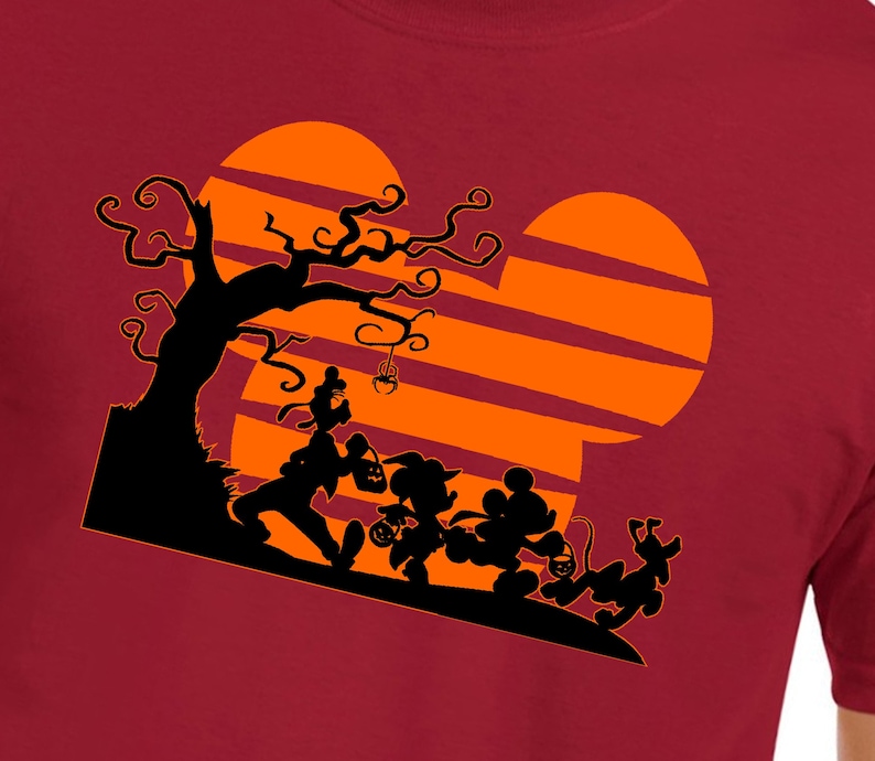 Download Disney Halloween SVG Mickey Sunset Silhouette Love Disney ...