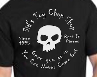 Toy Story SVG Sid's Toy Shop clipart Descargar corte con Sillhouette o Cricut Vinyl Cutter