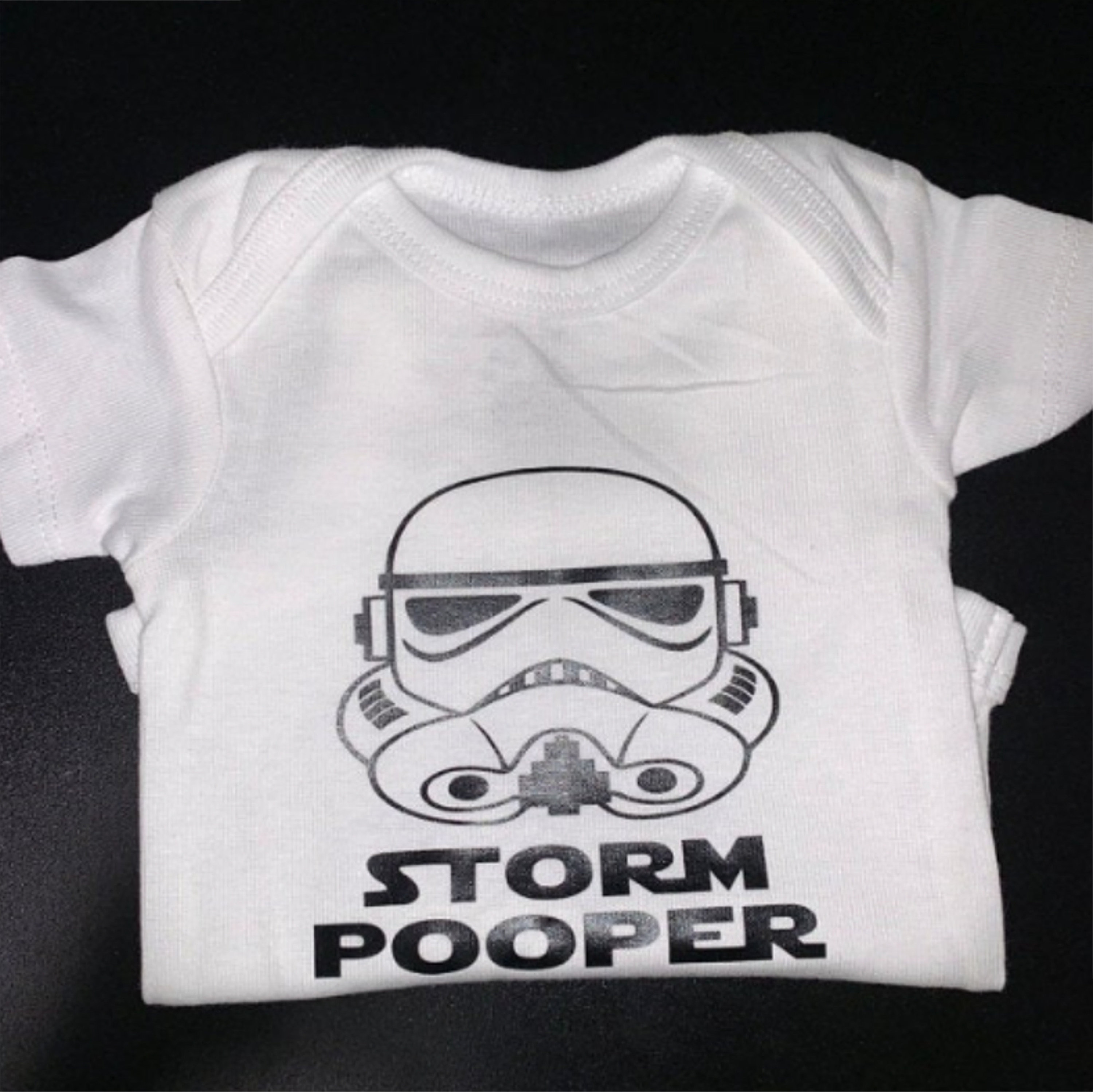 Storm Pooper Trooper SVG Baby Starwars Onesie Downloadable for Etsy